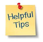 Helpful Tips 